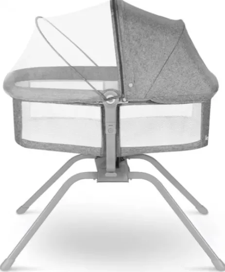 Patut Co-sleeper 3 in 1 Lionelo Malin Grey Stone