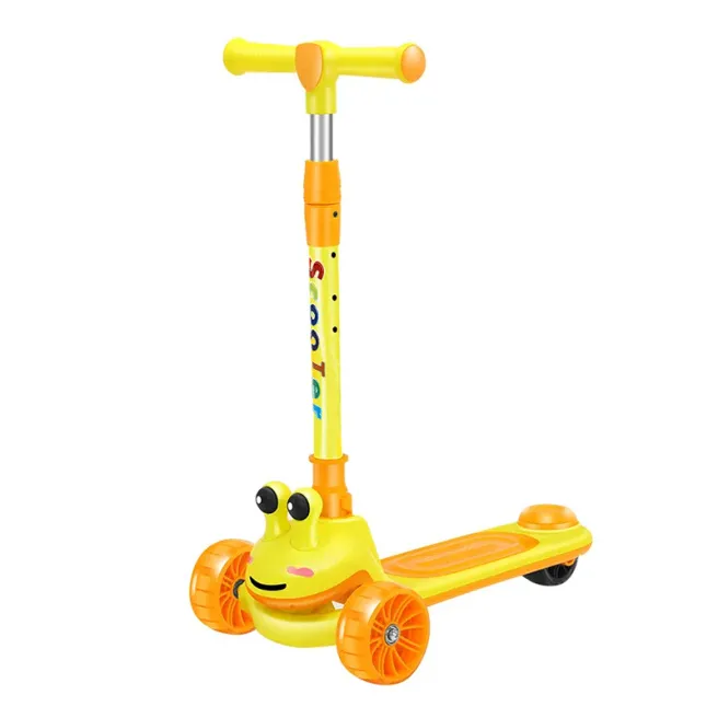 Самокат детский F096, желтый