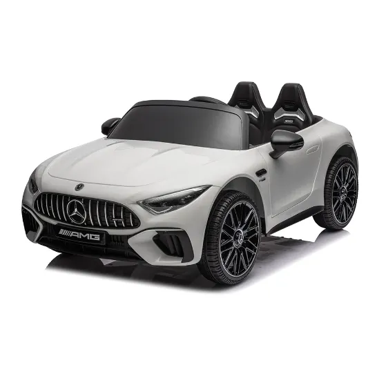 Mașină electrică pentru copii Mercedes-Benz AMG SL 63 (SL63/1 alb)