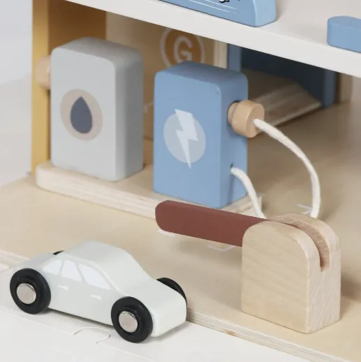 Set de joacă din lemn pentru parcare, W04B141 Set de joacă din lemn pentru parcare, W04B141