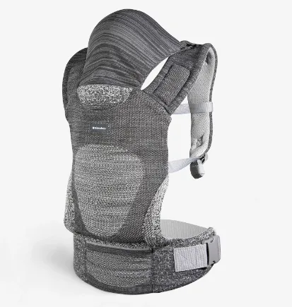 Marsupiu Kikkaboo Hoody Fly Knit Grey