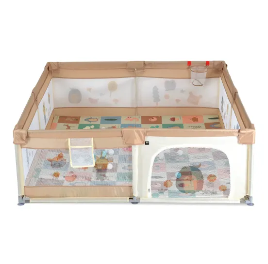 Manej Moni GameZone 60 balls Beige, 180×200 cm Manej Moni GameZone 60 balls Beige, 180×200 cm