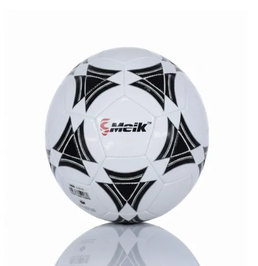 Футбольный мяч Size 5 PVC Machine-Stitched 1, черно-белый, код 2207D