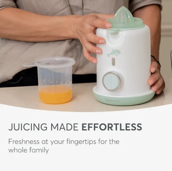 Încalzitor pentru biberoane 6 în 1 Kikkaboo Warmy White&Mint Încalzitor pentru biberoane 6 în 1 Kikkaboo Warmy White&Mint