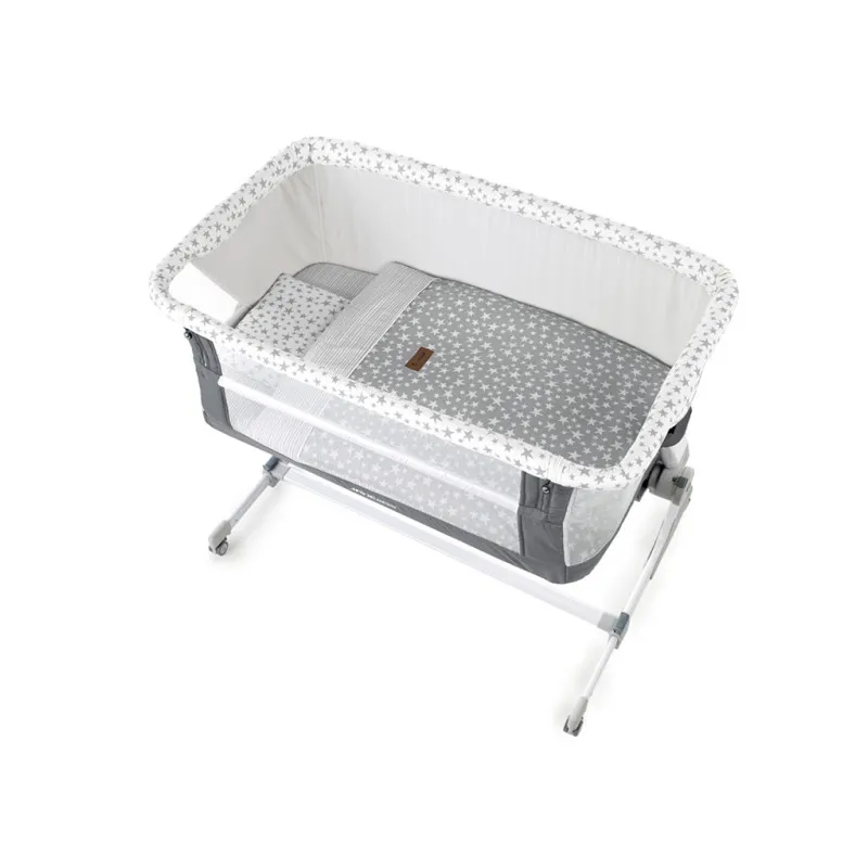 Кроватка Co-sleeper Jane Baby Side (6805 T01) Серый