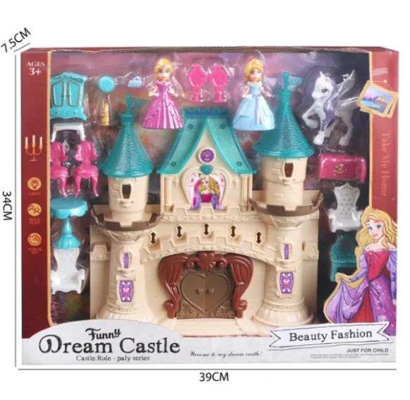 Set de joacă „Castelul micilor prințese”, cu sunet și lumină Set de joacă „Castelul micilor prințese”, cu sunet și lumină