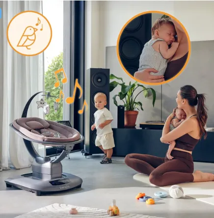 Balansoar Lionelo Blossom Pink Mauve Balansoar Lionelo Blossom Pink Mauve