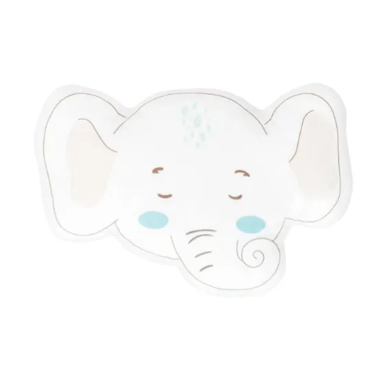 Pernă din pluș Kikkaboo Elephant Time Albastru