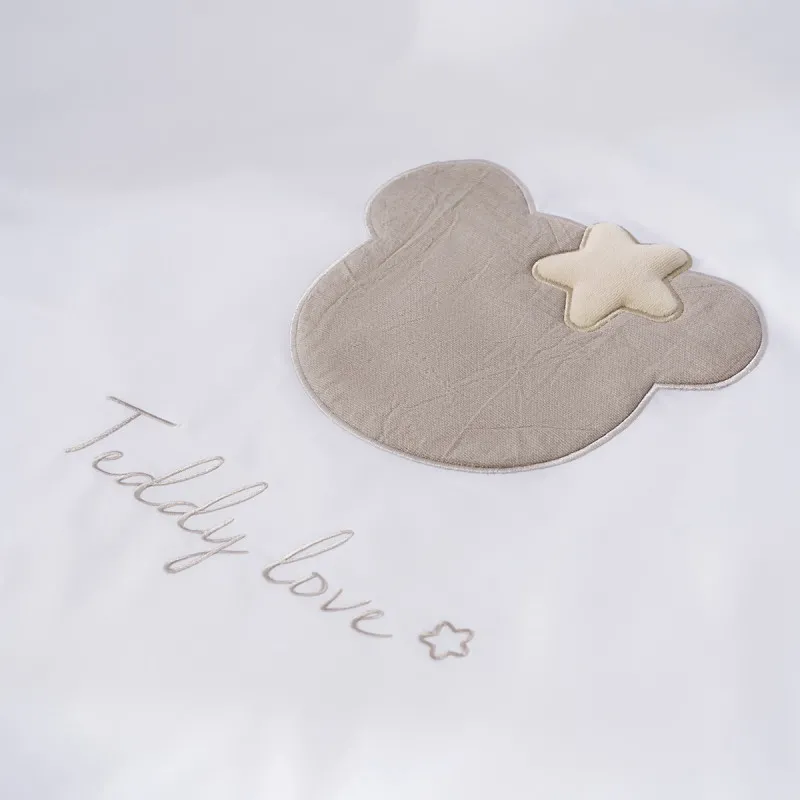 Lenjerie de pat pentru copii Perina Teddy Love (TL6-01.12) Bej Lenjerie de pat pentru copii Perina Teddy Love (TL6-01.12) Bej