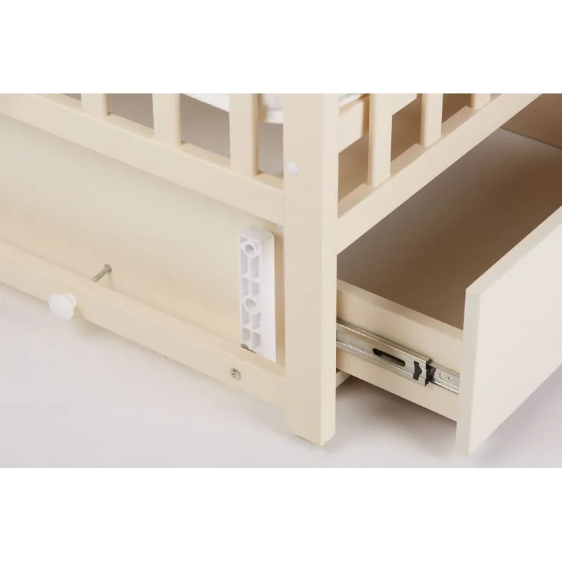 Pătuţ Eucalyptus Charlene Premium (DS-202) Vanilie Pătuţ Eucalyptus Charlene Premium (DS-202) Vanilie