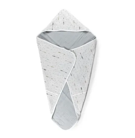 Prosop de baie PernaMea Arrows Grey, 90x90 cm