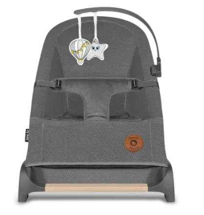 Șezlong-balansoar Lionelo June Air Grey Graphite Șezlong-balansoar Lionelo June Air Grey Graphite