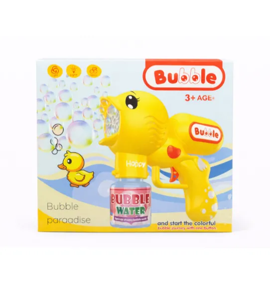 Pistol cu baloane de săpun, galben, cod 962201 Pistol cu baloane de săpun, galben, cod 962201