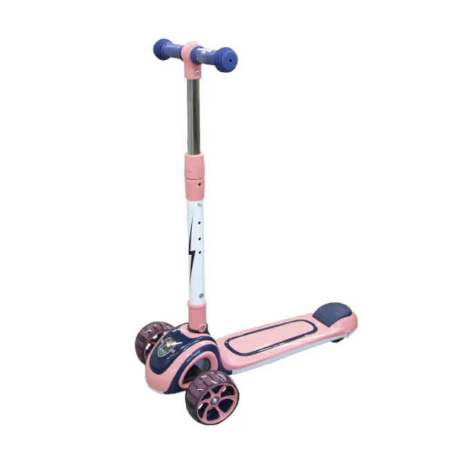 Самокат детский F048, розовый