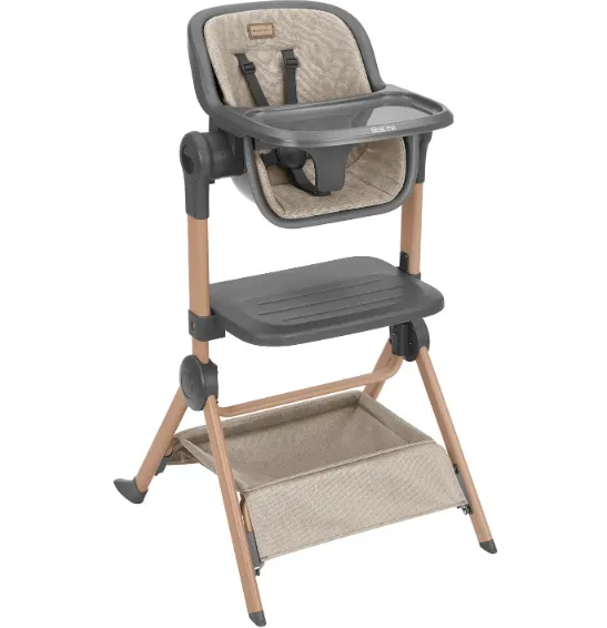 Scaun de masa 2 in 1 KikkaBoo Sleat Me Beige