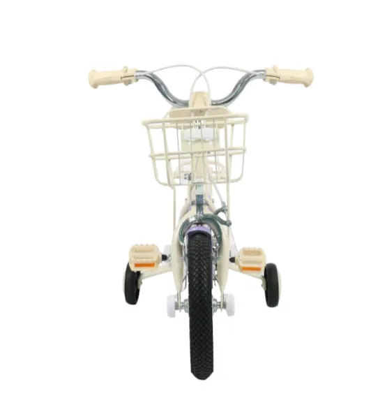 Bicicletă pentru copii cu 4 roți, 14 inch, violet, cod 2227D Bicicletă pentru copii cu 4 roți, 14 inch, violet, cod 2227D