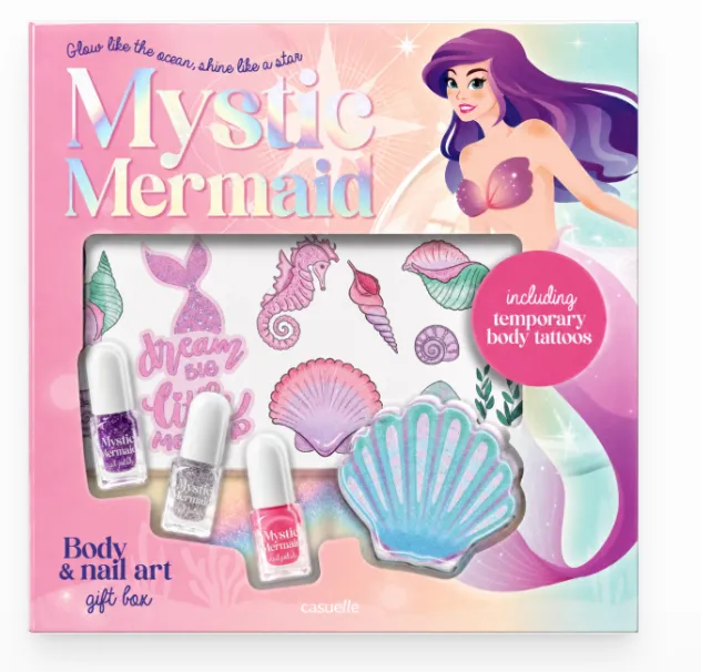 Set cadou pentru body art si decorarea unghiilor Mystic Mermaid, 81.716.00