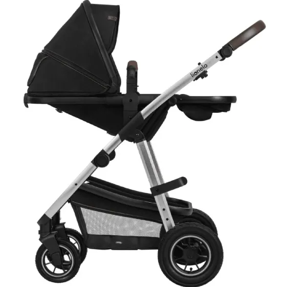 Carucior 2/1 Lionelo Amber Black Silver Carucior 2/1 Lionelo Amber Black Silver