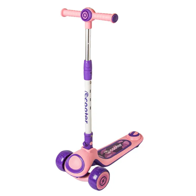 Самокат детский 616, розовый