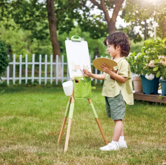 Șevalet portabil din bambus Șevalet portabil din bambus