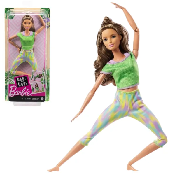 Păpușa Barbie „Made to Move” (blondă)