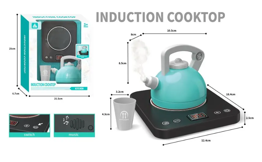 SIMULARE APARAT ELECTROCASNIC PLITA CU INDUCTIE CU LUMINA IC, HJ626