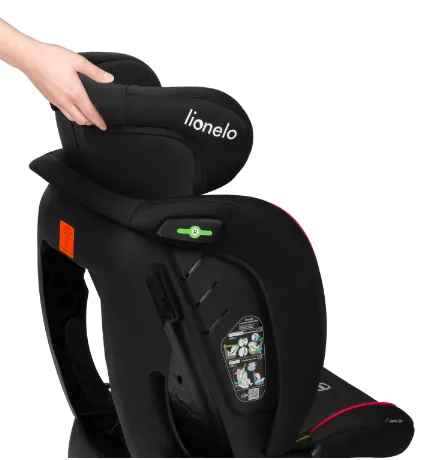 Scaun auto 0-36kg (I-Size) Lionelo Aart Black Carbon Red Scaun auto 0-36kg (I-Size) Lionelo Aart Black Carbon Red