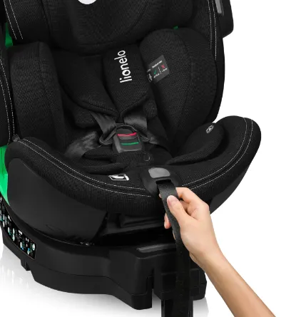 Scaun auto 0-36kg (I-Size) Lionelo Harmony Black Carbon Bamboo, rotativ 360 Scaun auto 0-36kg (I-Size) Lionelo Harmony Black Carbon Bamboo, rotativ 360