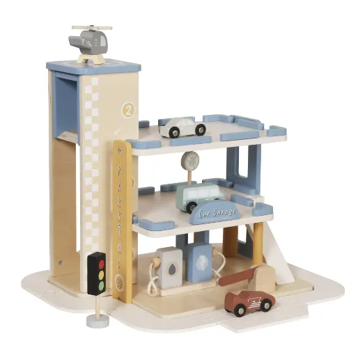 Set de joacă din lemn pentru parcare, W04B141 Set de joacă din lemn pentru parcare, W04B141