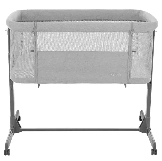 Pătuc Co-sleeper 3 in 1 Kikkaboo Noah Light Grey Pătuc Co-sleeper 3 in 1 Kikkaboo Noah Light Grey