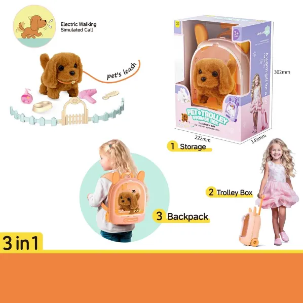 Catel electric de plus în rucsac cu accesorii, 529-3