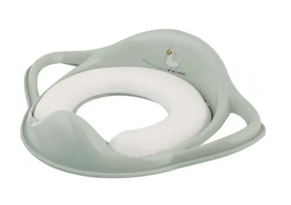 Colac pentru WC copii Maltex moale Sage Green, 18 luni+
