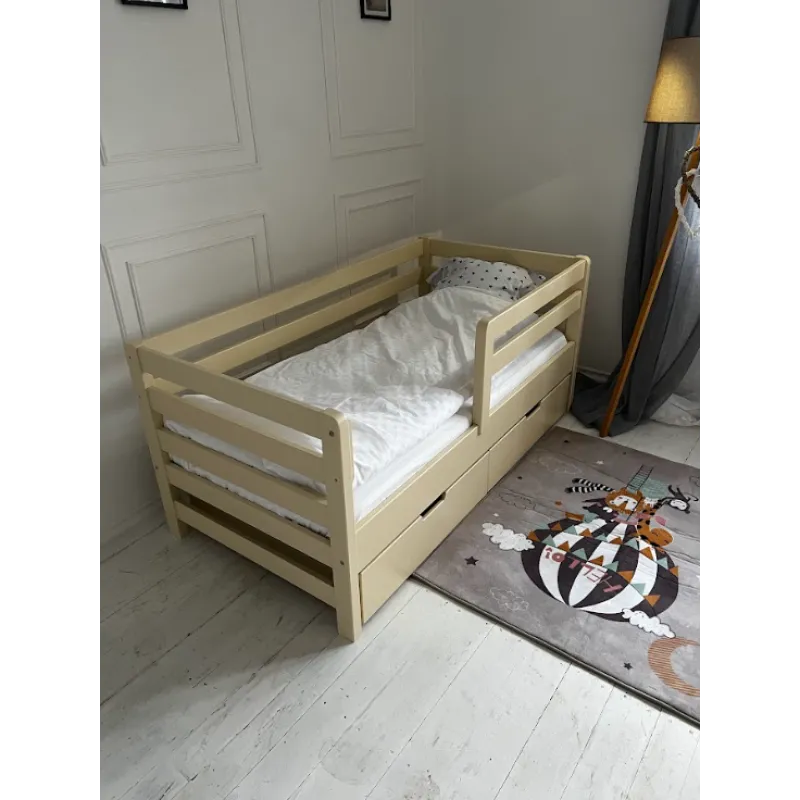 Pat Goydalka AURORA cu sertar (1B510-3) Bej 160x80cm Pat Goydalka AURORA cu sertar (1B510-3) Bej 160x80cm