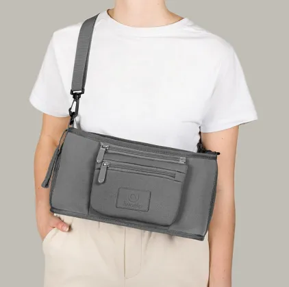 Geantă pentru cărucior Lionelo Little Cube Grey Stone Geantă pentru cărucior Lionelo Little Cube Grey Stone