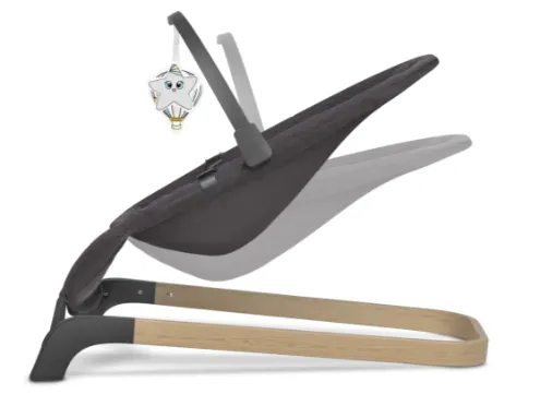 Șezlong-balansoar Lionelo June Grey Stone Șezlong-balansoar Lionelo June Grey Stone