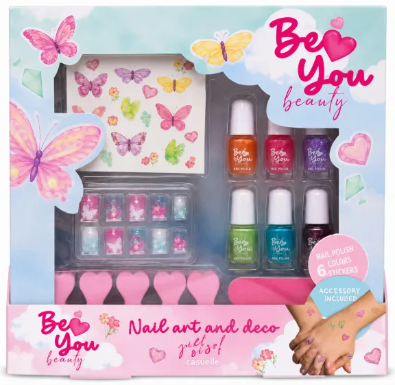 Set cadou Casuelle BeYou pentru unghii si body art, 81.577.00
