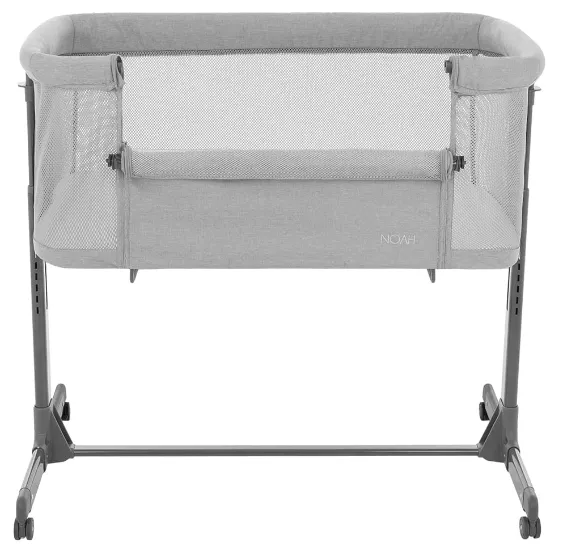 Pătuc Co-sleeper 3 in 1 Kikkaboo Noah Light Grey Pătuc Co-sleeper 3 in 1 Kikkaboo Noah Light Grey