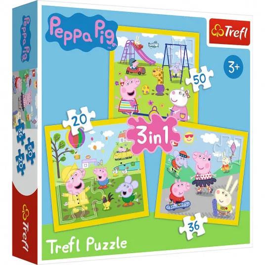 Peppa’s Wonderful Day 3in1 art. 34849