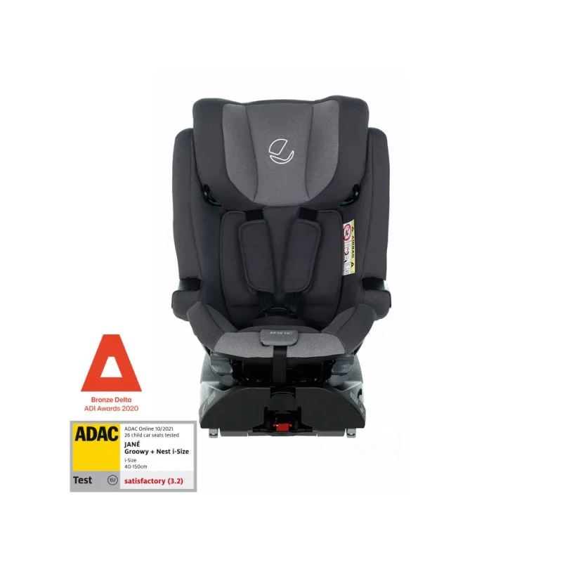 Scaun auto Jane Groowy+Nest i-Size 40-150cm (4591 U05) Gri Scaun auto Jane Groowy+Nest i-Size 40-150cm (4591 U05) Gri