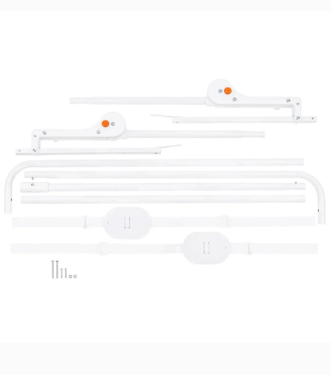 Barieră de protecție pentru pat Lionelo Hanna Grey, 150 cm Barieră de protecție pentru pat Lionelo Hanna Grey, 150 cm