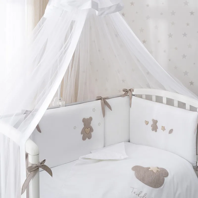 Lenjerie de pat pentru copii Perina Teddy Love (TL6-01.12) Bej Lenjerie de pat pentru copii Perina Teddy Love (TL6-01.12) Bej