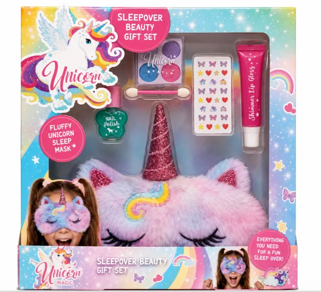 Set de machiaj Casuelle Unicorn cu masca de dormit, 81.573.00