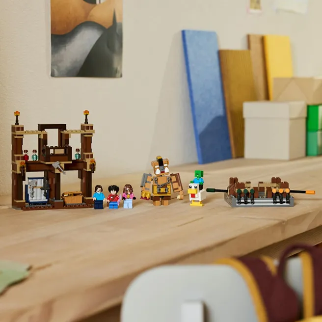 Constructor LEGO Minecraft Inel de luptă Woodland Mansion, art. 21272 Constructor LEGO Minecraft Inel de luptă Woodland Mansion, art. 21272