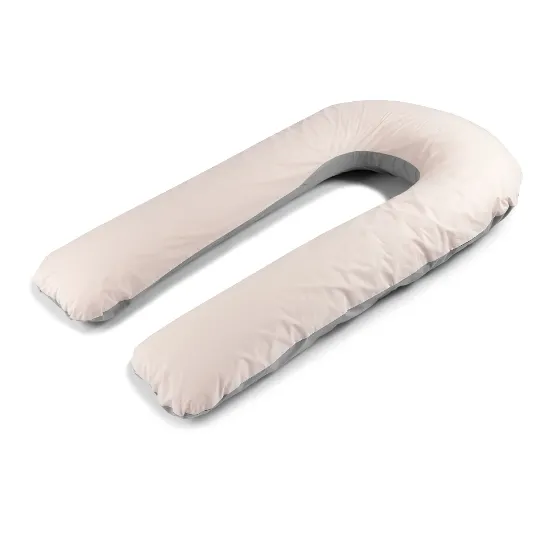 Față de pernă pentru gravide U PM Gri Roz