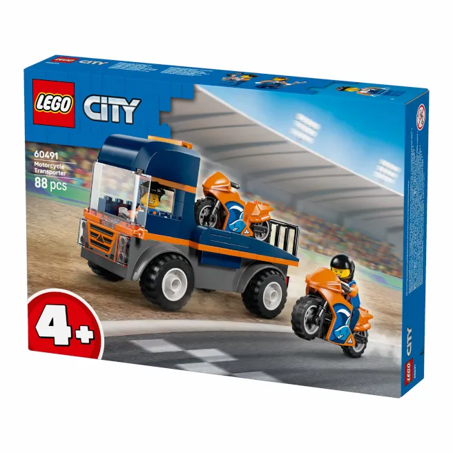 Constructor LEGO City Transportor de motociclete, art. 60491