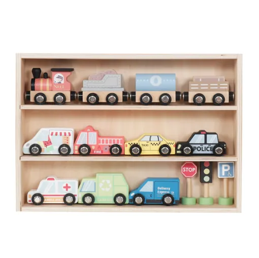 Set de joaca din lemn W04A640