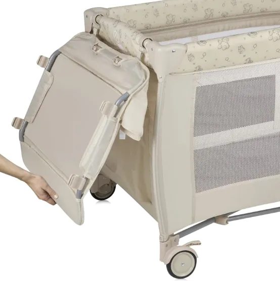 Patut pliabil 2 in 1 Lionelo Sven Plus Beige Latte Patut pliabil 2 in 1 Lionelo Sven Plus Beige Latte