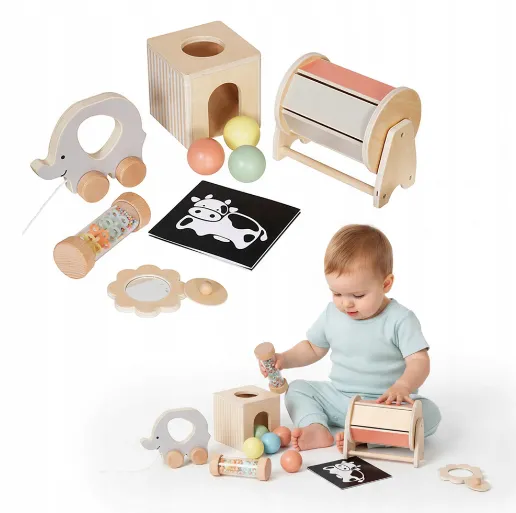 Set zornăitoare din lemn W12F277