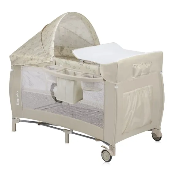 Patut pliabil 2 in 1 Lionelo Sven Plus Beige Latte Patut pliabil 2 in 1 Lionelo Sven Plus Beige Latte