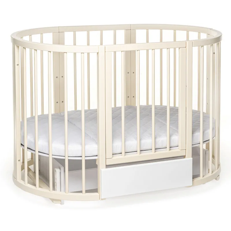 Pătuţ Eucalyptus Olivia Plus Transversal (DS-8031) Bej Pătuţ Eucalyptus Olivia Plus Transversal (DS-8031) Bej